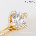 13995 Xuping ajustável anéis de casamento para as mulheres, banhado a ouro mulheres empilháveis ​​extravagantes anéis